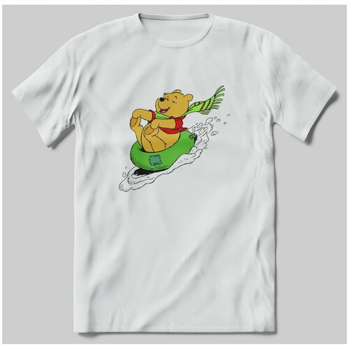 фото Футболка с принтом винни веселится brut-shop