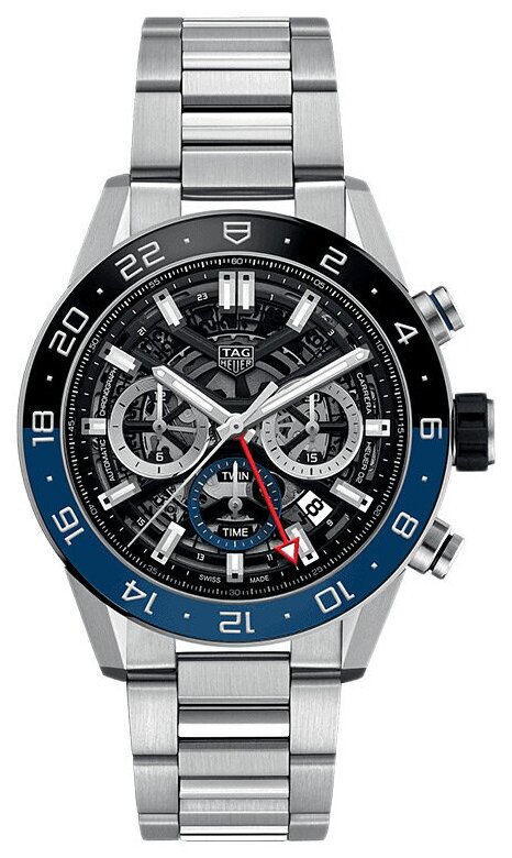 Наручные часы TAG Heuer CBG2A1Z.BA0658, черный, синий