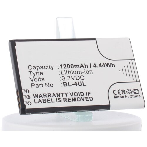 Аккумуляторная батарея iBatt 1200mAh для Nokia TA-1030, RM-1012, TA-1008 100% brand new high quality 2000mah bn 02 battery for nokia xl 4g rm 1061 rm 1030 rm 1042 rm 1061 1030 1042 mobile phone