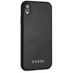 Чехол Guess для iPhone XR Iridescent Hard Black - изображение