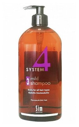 Sim Sensitive System 4 шампунь №3 для всех типов волос, 500 мл