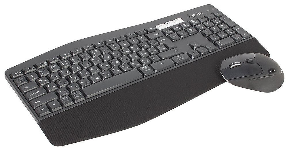 Комплект клавиатура + мышь Logitech MK850 Performance, black, английская