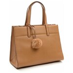 23004104 CAMEL SAFFIANO Женская сумка Leo Ventoni, натуральная кожа - изображение
