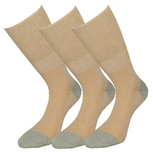 Комплект 3 пары носки Гранд SCL(de)-13N, Серый, 25-27