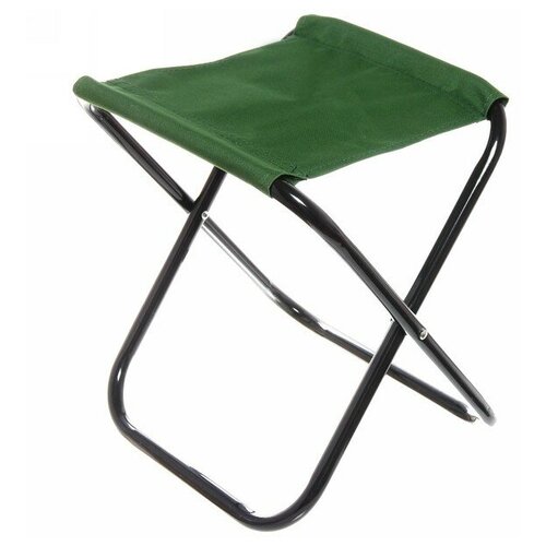 Табурет складной до 90кг О-образный 27*31,5*34 см зеленый light camp folding stool табурет складной зеленый