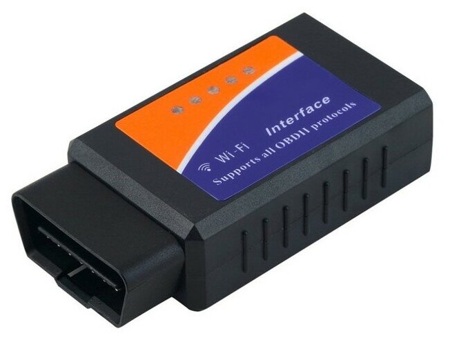 Адаптер для диагностики авто ELM327 OBD II, WI-FI, версия 1.5