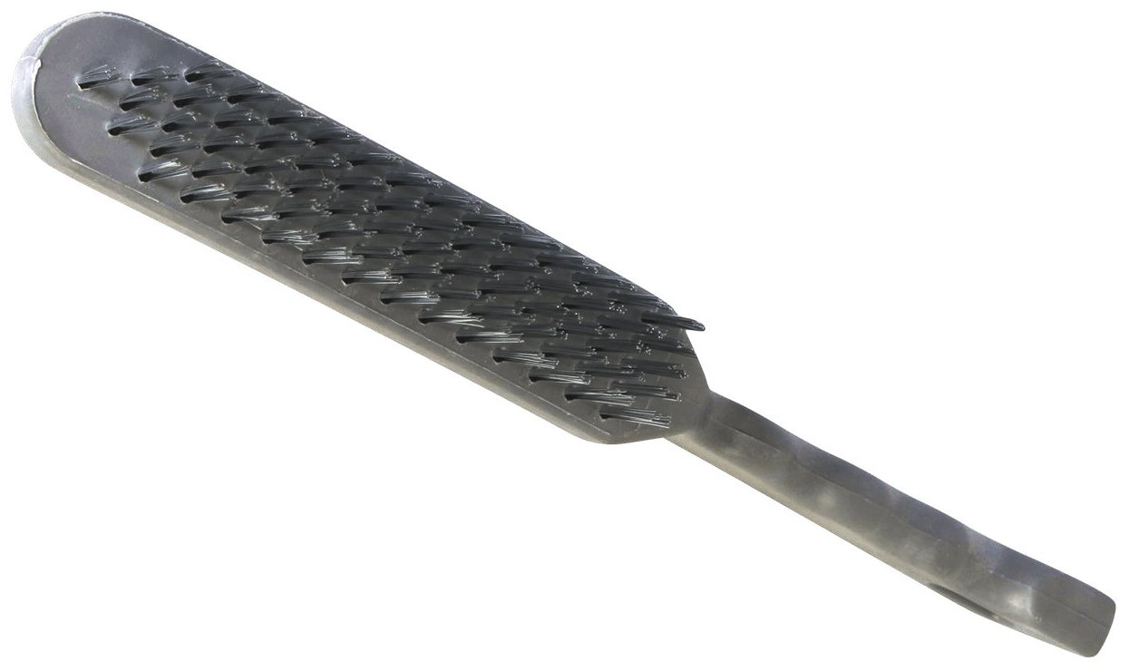 Щетка металлическая АвтоDело 44015 5-рядная с пластиковой ручкой