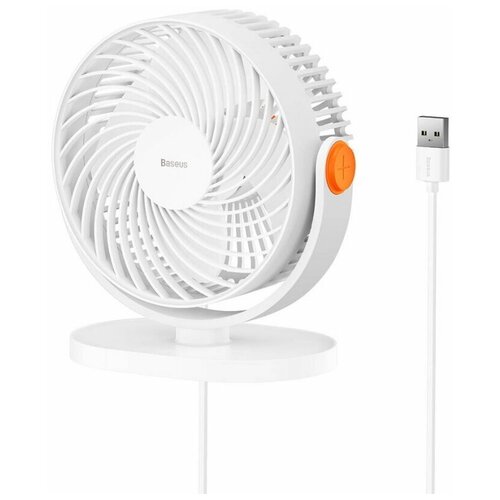 Настольный мини-вентилятор Baseus Serenity Desktop Fan White (ACYY000002)