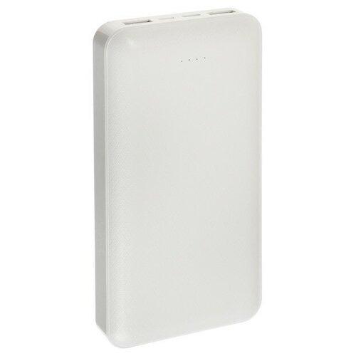 Внешний аккумулятор Borofone BJ3A Li-Pol 20000 мАч 2хUSB 2 А белый 312300₽