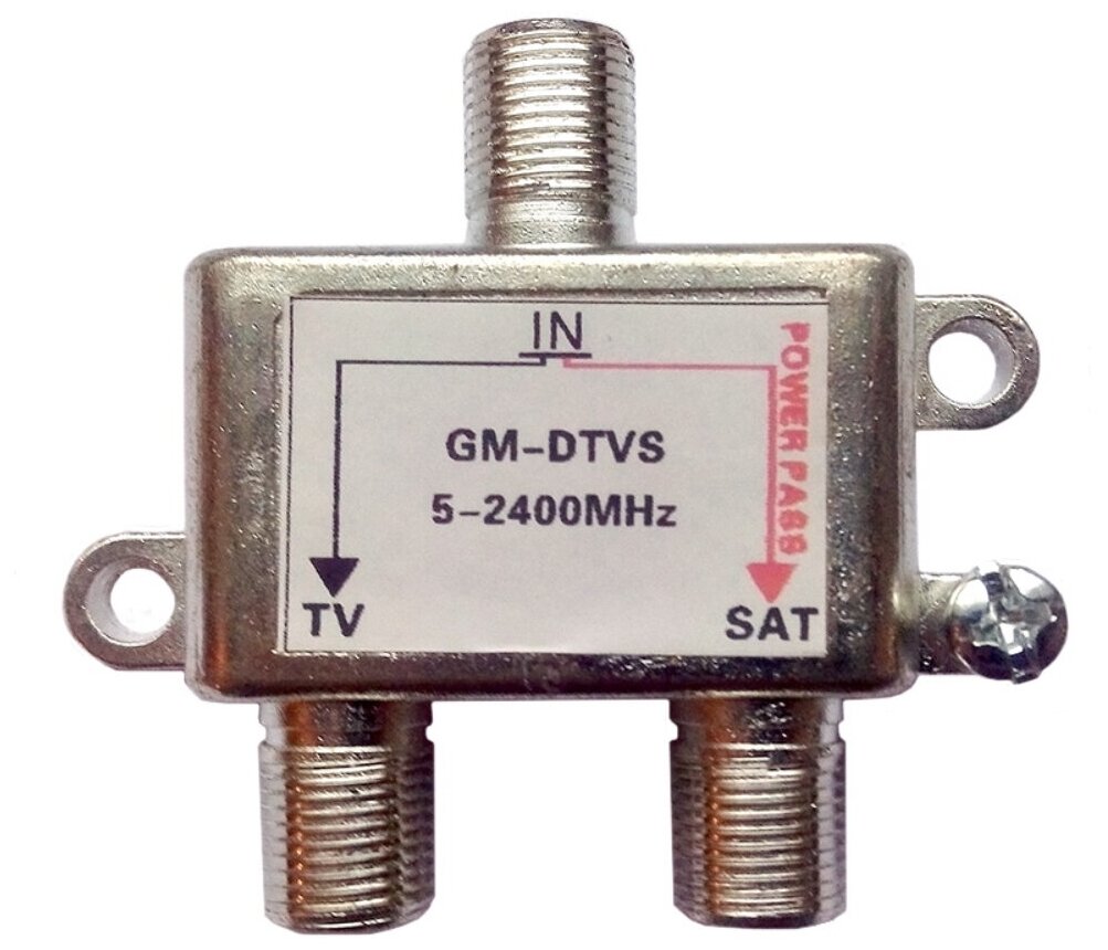 Диплексер GM-DTVS SAT/TV