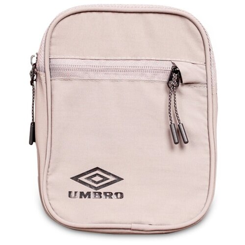 Сумка на плечо Umbro Utility Pocket. Удобная сумка из полиэстера через плечо с фиксатором лямки Umbro, серый, 1л, 13 х 3 х 18 см