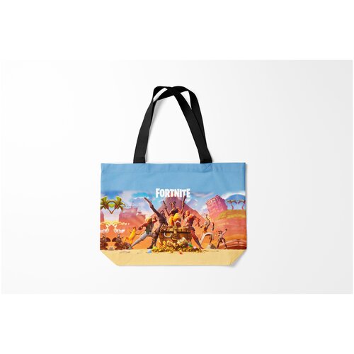 фото Сумка-шоппер / 46х35 см / геймерам / fortnite 8 сезон burnettie