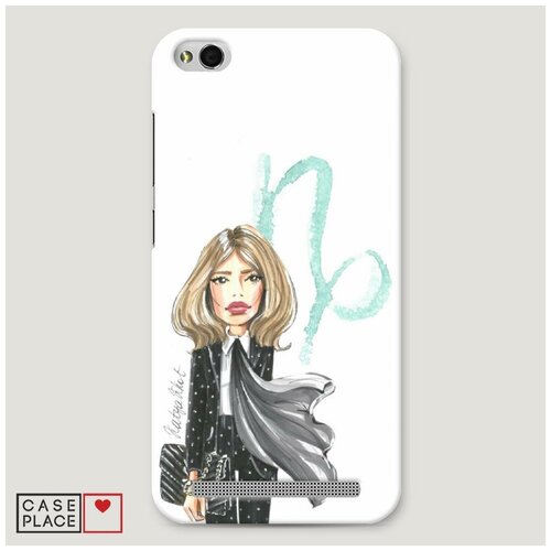 фото Чехол пластиковый xiaomi redmi 5a козерог образ case place