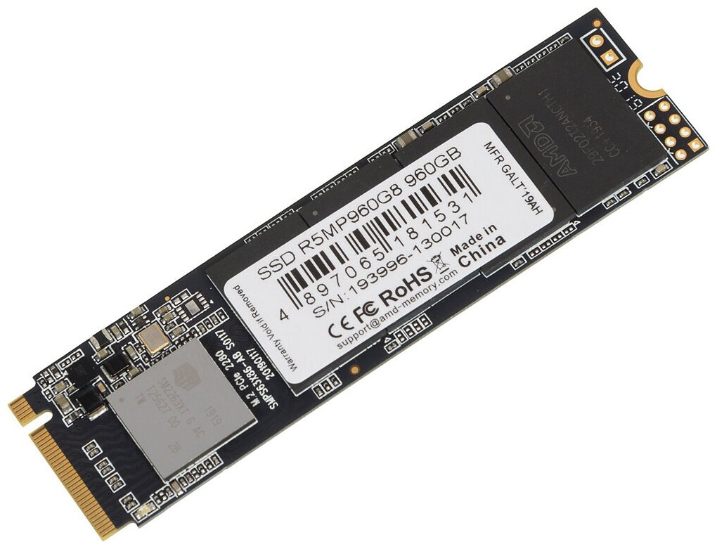 Накопитель SSD 960Gb AMD Radeon R5MP960G8 PCI-E