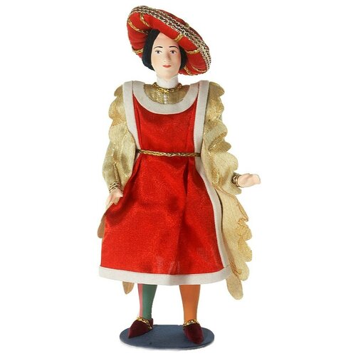Кукла коллекционная Потешного промысла Граф Парис кукла коллекционная потешного промысла дама в бальном платье сер 19 в петербург