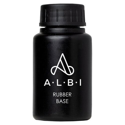 Albi Базовое покрытие Rubber Base, прозрачный, 15 мл