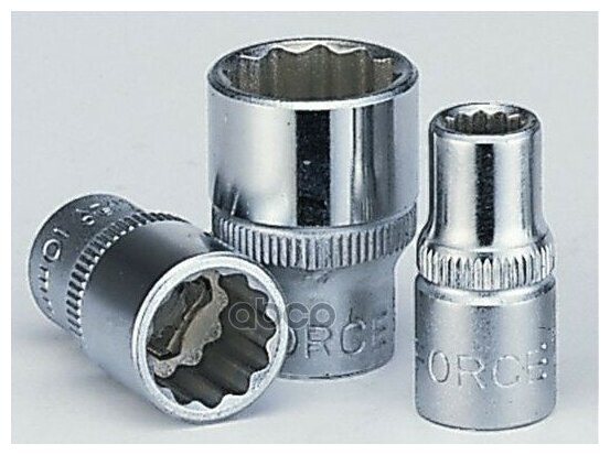 Головка 21 Мм 12-Гранная 1/2dr Короткая Force 54921 FORCE арт. 54921