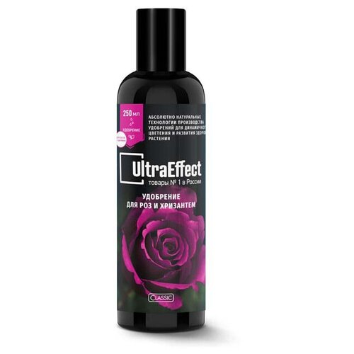 Удобрение для роз и хризантем UltraEffect Classic 250мл удобрение для цитрусовых ultraeffect classic 250мл