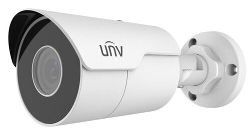 Uniview Видеокамера IP цилиндрическая, уличная, фикс, объектив 2,8мм, 4MP, Smart IR 50m, Mic, WDR 120dB, Ultra 265/H,264/MJPEG, Easystar, MicroSD, POE, IP67