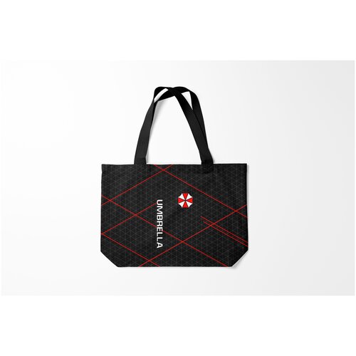 фото Сумка-шоппер / 46х35 см / геймерам / resident evil umbrella corp burnettie