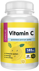 Комплексная пищевая добавка CHIKALAB Vitamin C 60 шт