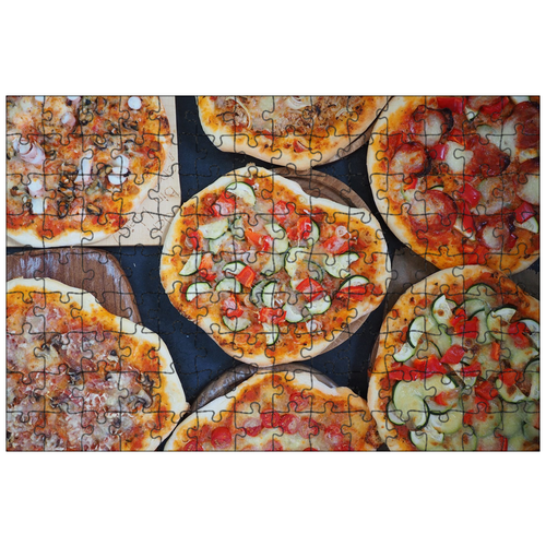 фото Магнитный пазл 27x18см."пицц, печь, питание" на холодильник lotsprints