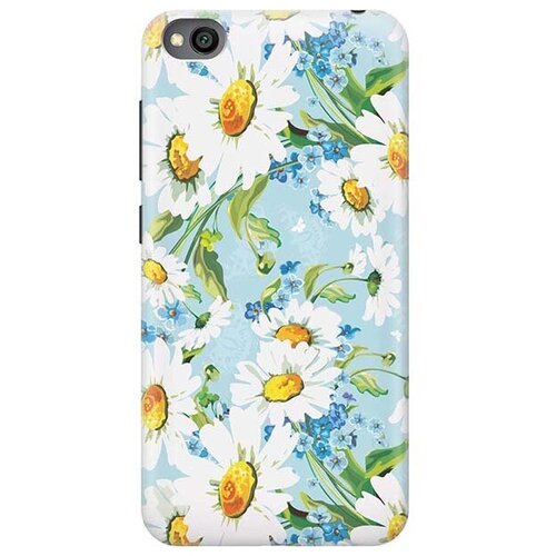 фото Ультратонкий силиконовый чехол-накладка для xiaomi redmi go с принтом "поле ромашек" gosso