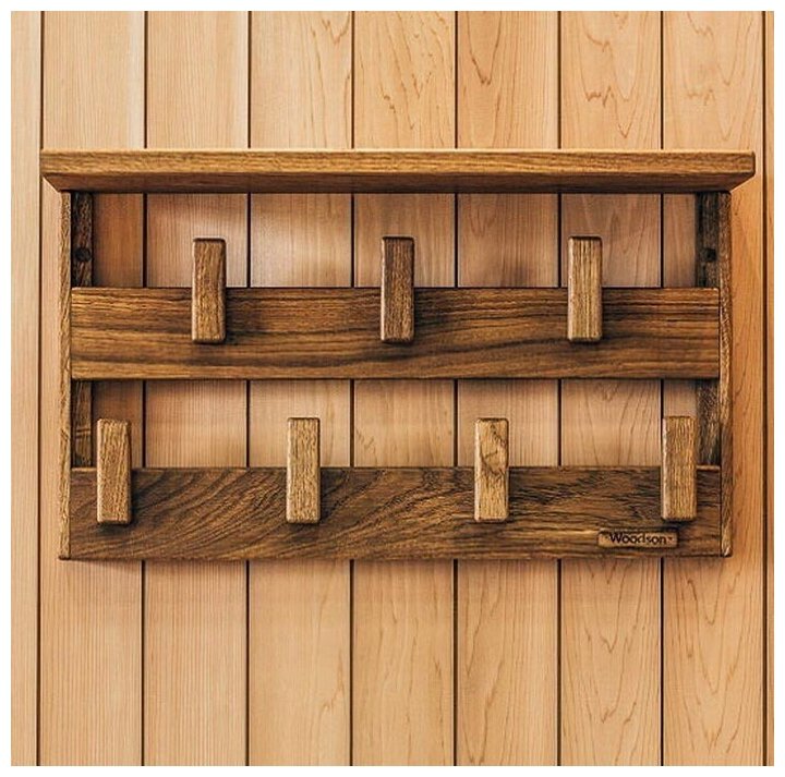 Вешалка Woodson Семирамида дуб 34х60 см (арт. WV4)