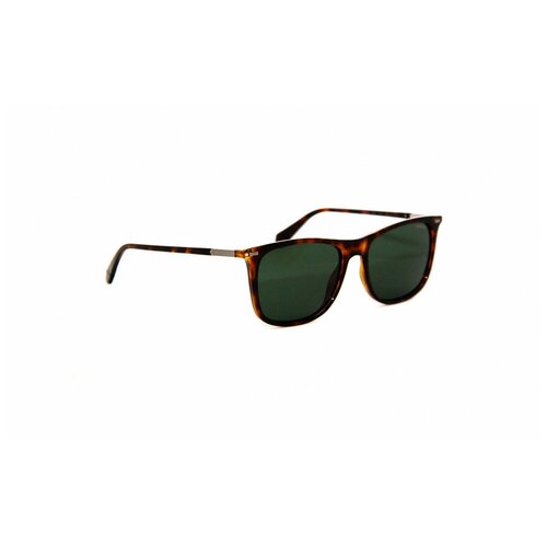 Солнцезащитные очки Safilo, прямоугольные, оправа: пластик, с защитой от УФ, коричневый