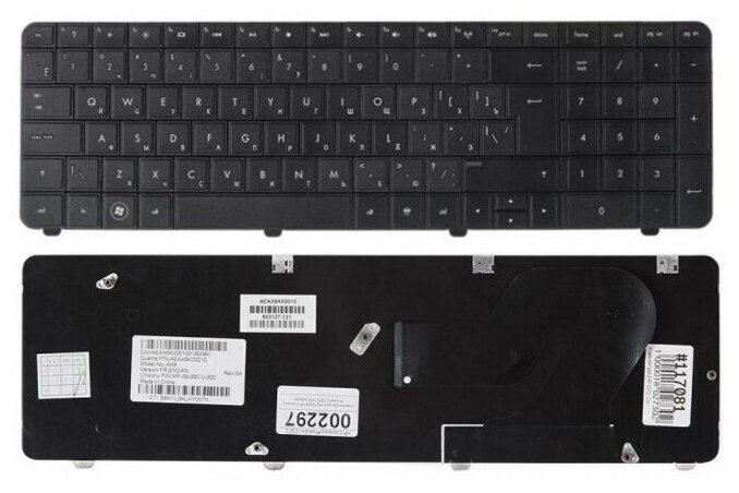 Клавиатура для HP Pavilion G72 CQ72 (615850-251 MP-09J93SU-886)