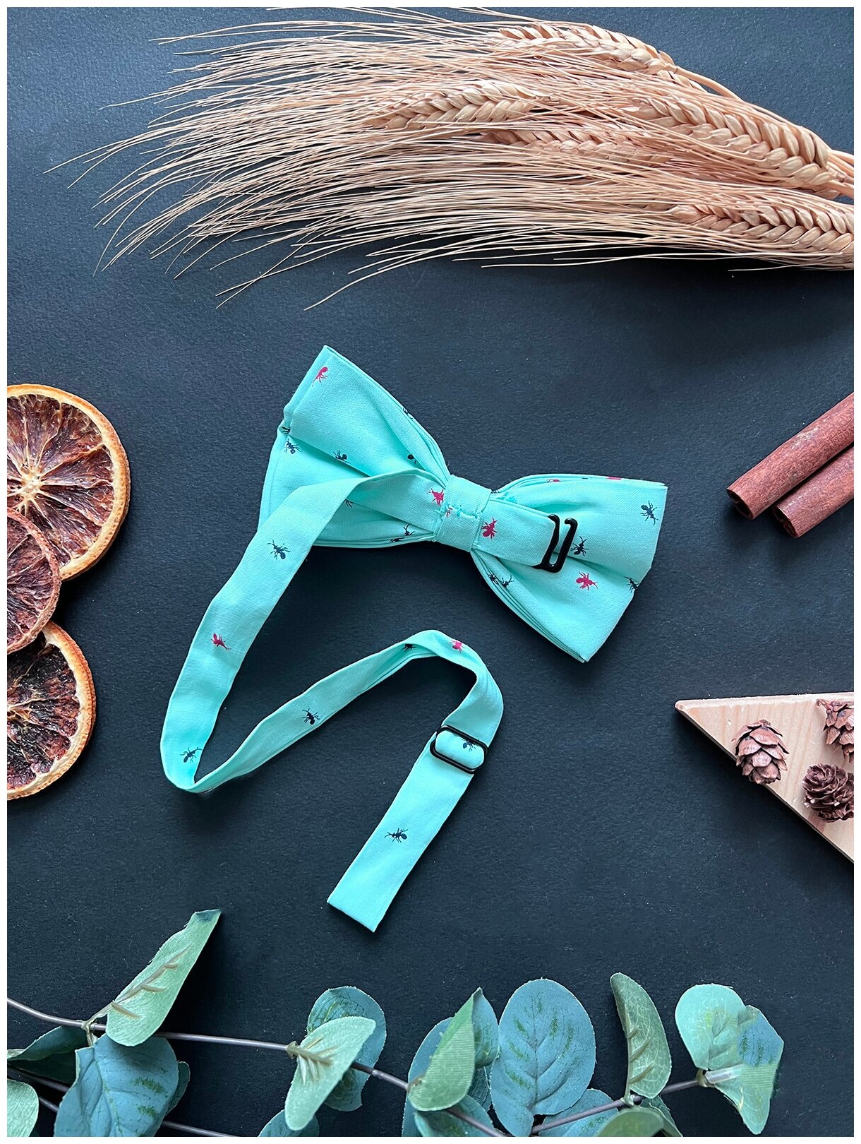 Бабочка 2beMan, бирюзовый — фото 1