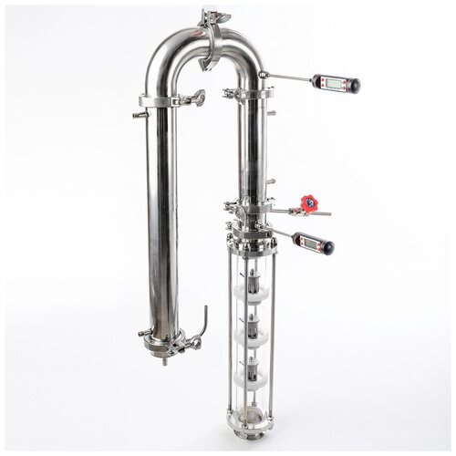 Нержавеющая колпачковая бражная колонна кламп 2 дюйма Китай Нержавеющая колпачковая бражная колонна кламп 2 дюйма 3662600₽