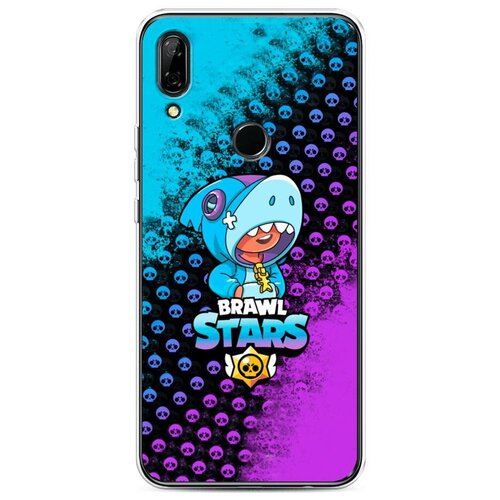 фото Силиконовый чехол "леон с черепами" на huawei p smart z / хуавей п смарт z case place