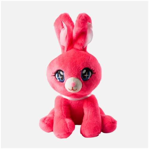 фото Игрушка мягкая "зайка" розовый / игрушки антистресс/ игрушки для малышей/ любимые герои/ игрушка-подушка сима-ленд