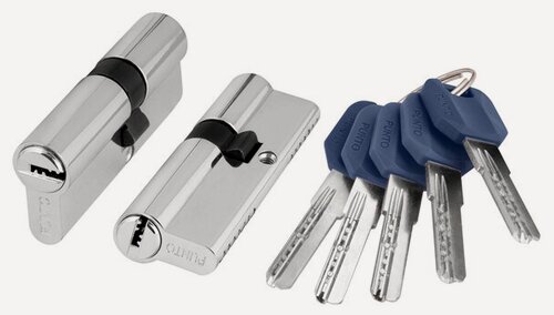 Изображение товара Цилиндровый механизм (Z400/60) Z4000Key60(25+10+25) CP хром