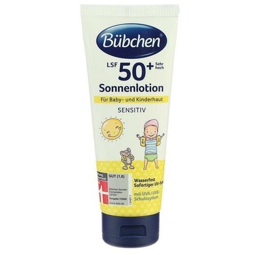 Детское солнцезащитное молочко BUBCHEN SPF 50+, 100 мл