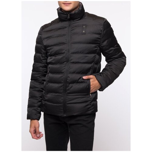 фото Пуховик мужской 02, каляев, размер 56, черный