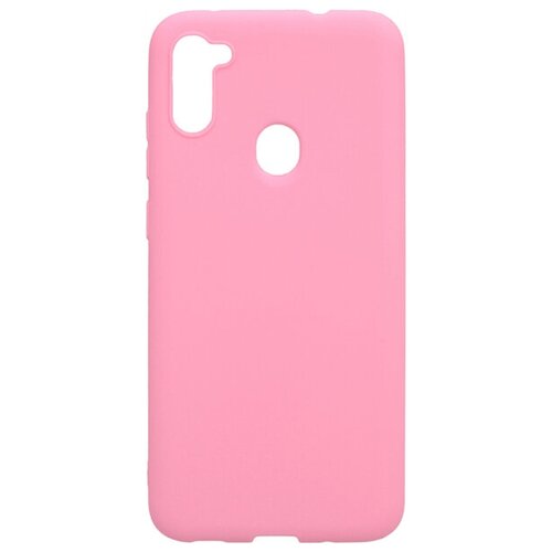 фото Чехол - накладка soft sense для samsung galaxy a11 розовый re:pa