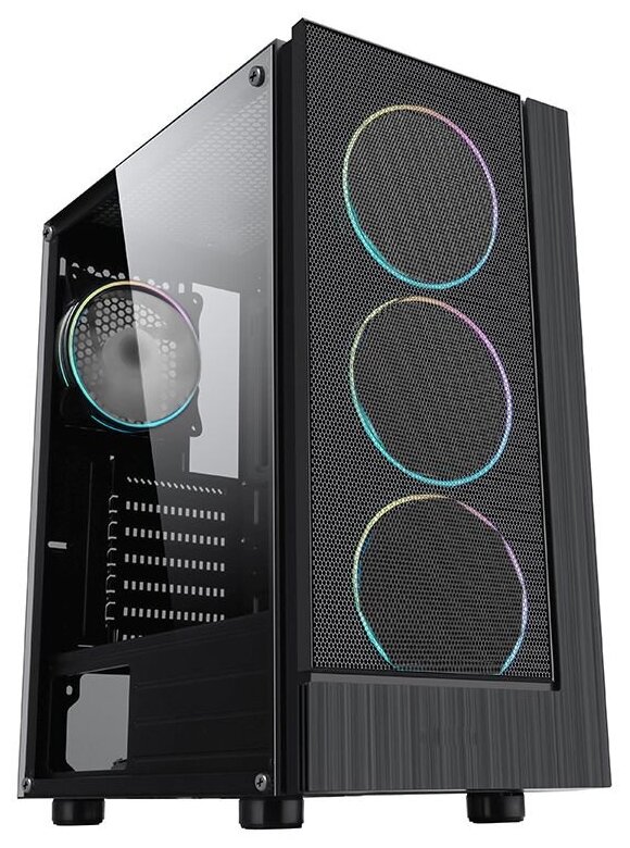 Компьютерный корпус ATX Formula F-33RGB черный