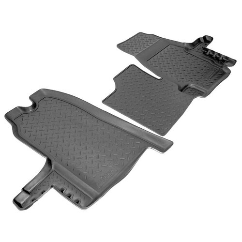 фото Коврики салона (полиуретан) ford transit (2006-) (2 шт) norplast