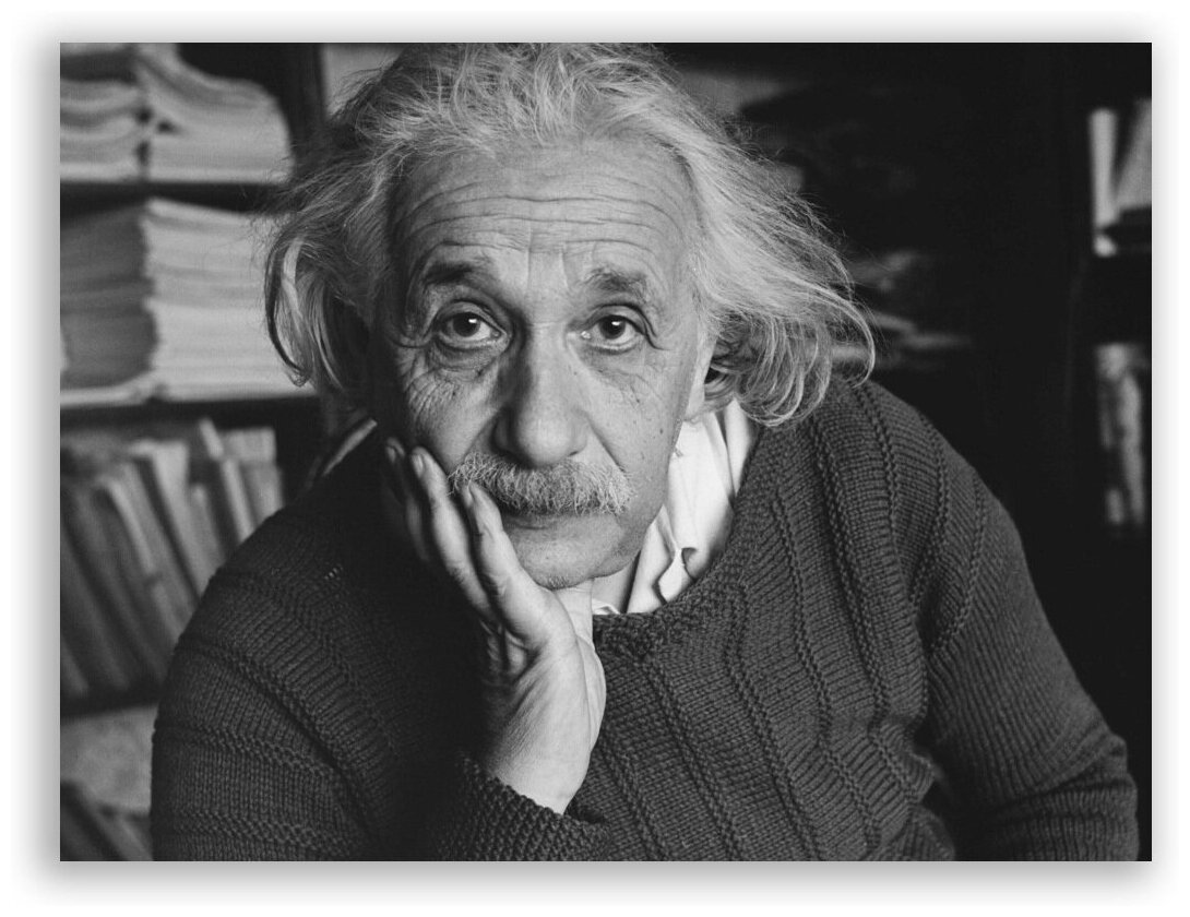 Постер на бумаге / Albert Einstein / Альберт Эйнштейн