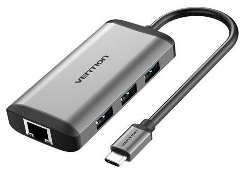 Vention Мультифункциональный хаб Vention USB Type C 6 в 1