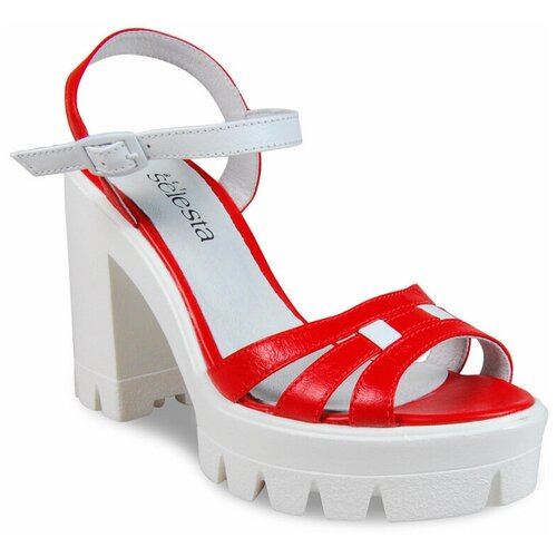 фото Босоножки selesta 8432-50кр/бл 40