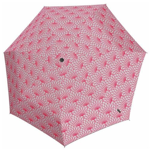 фото Мини-зонт knirps, механика, 5 сложений, купол 90 см., 7 спиц, розовый