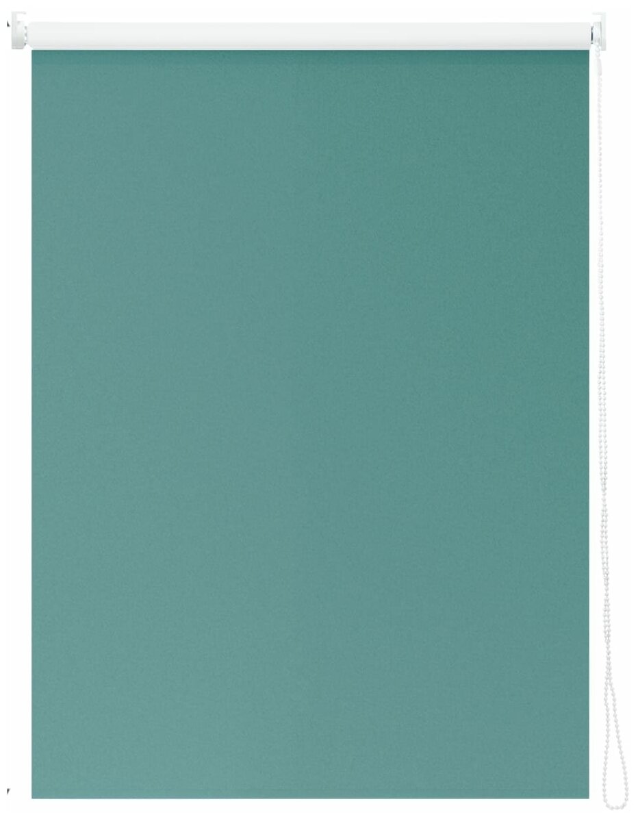 Штора рулонная блэкаут Inspire Santos 50x160 см бирюзовая Celadon