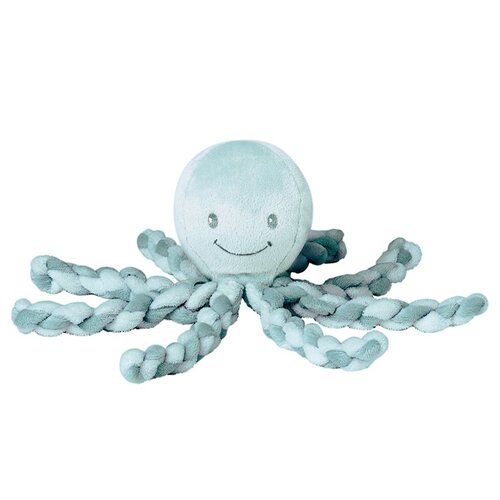 Мягкая игрушка Nattou Soft toy Lapidou Осьминог coppergreen-mint, 23 см