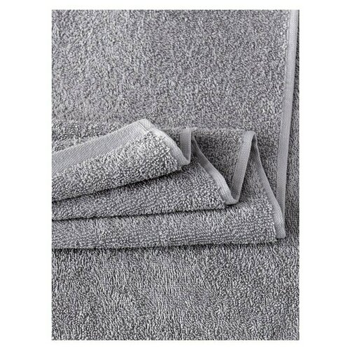 фото Полотенце махровое "karna" efor 420 гр (90x150) см 1/1; серый размер 90 х 150