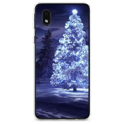 фото Силиконовый чехол "зима 4" на samsung galaxy a01 core / самсунг галакси а01 core case place