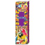 Cliffi - Лакомства для крупных Попугаев: Палочки с фруктами и медом (Sticks parrots with tropical fruit and honey) 150g - изображение