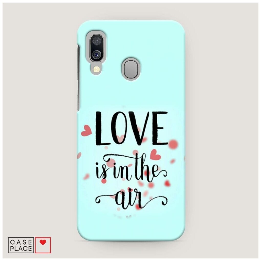 Силиконовый чехол "Love in the air 2" на Samsung Galaxy A40 / Самсунг Галакси А40